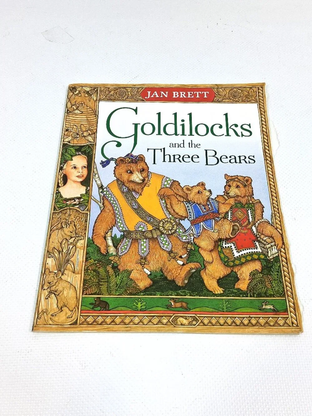 Goldilocks and the Three Bears by Jan Brett, Children's Book
